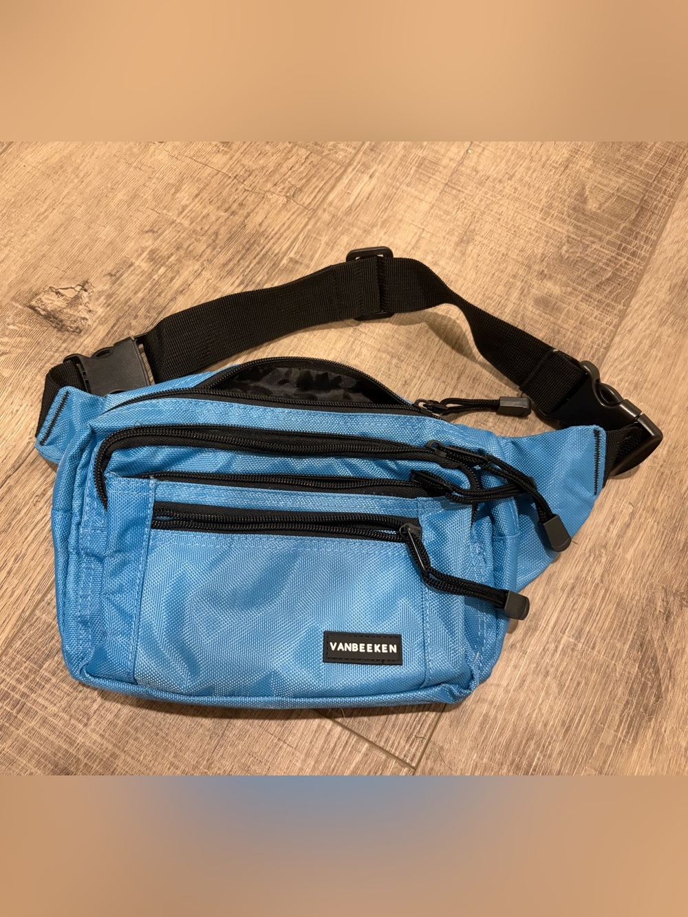 Men's Blue Waist Bag / Fanny Pack